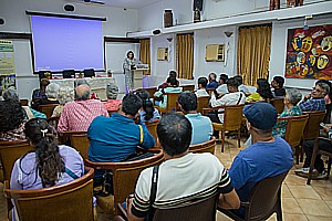 Members of the media and friends of Rani Bagh at the App Launch function